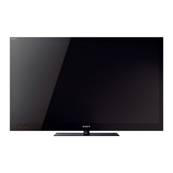 SONY BRAVIA KDL-40NX725 OPERATING INSTRUCTIONS MANUAL Pdf Download ...