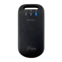 Sony VAIO VGP-BGU1 Operating Instructions Manual