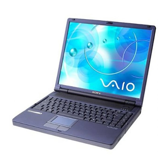 SONY VAIO PCGFR55G SERVICE MANUAL Pdf Download ManualsLib