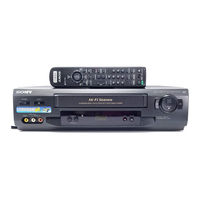 Sony SLV-N51 Operating Instructions Manual