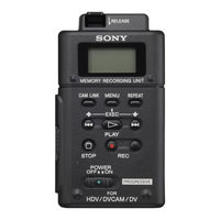 Sony HVR-MRC1 User Manual
