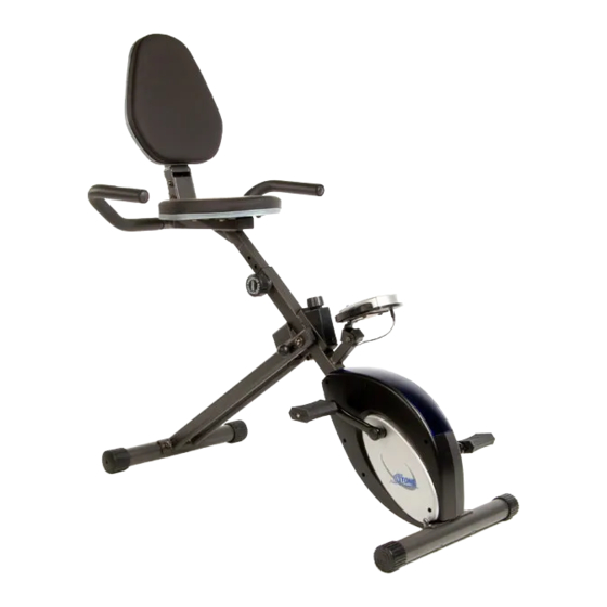 STAMINA FOLDING RECUMBENT BIKE 15 0200A OWNER S MANUAL Pdf