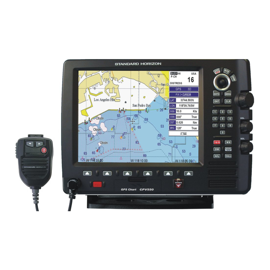 STANDARD HORIZON CPV550 OWNER'S MANUAL Pdf Download ManualsLib