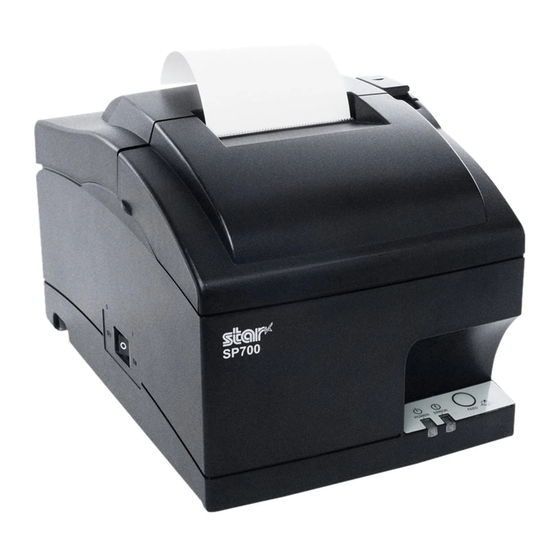 STAR DOT IMPACT PRINTER SPECIFICATIONS Pdf Download ManualsLib