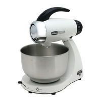 Sunbeam 2370 12 Speeds Mixmaster Stand Mixer Instruction Manual