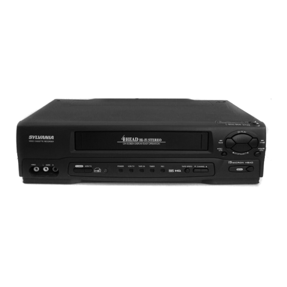 SYLVANIA 6240VC1 OWNER'S MANUAL Pdf Download ManualsLib