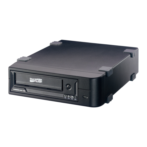 TANDBERG DATA LTO1 HH INSTALLATION AND USER MANUAL Pdf Download