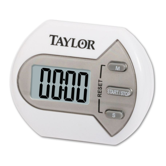 Taylor 5828 23-Hour Digital Timer with 2 Countdown Timers