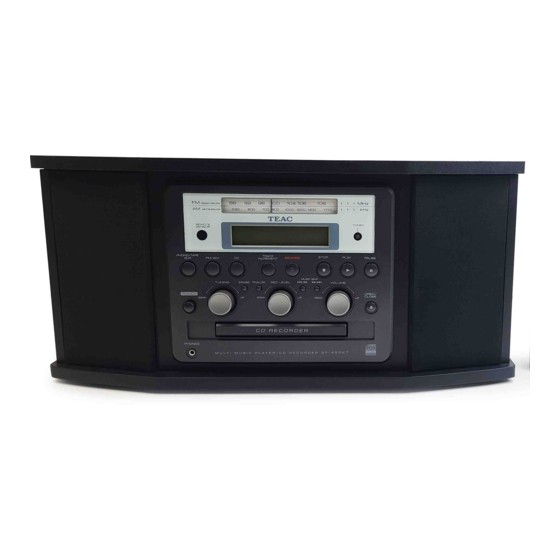 Teac LP-R660USB Turntable with USB, CD Recorder, Cassette Deck & AM/FM  Tuner