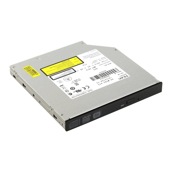 TEAC DVW28SV PRODUCT INFORMATION Pdf Download ManualsLib