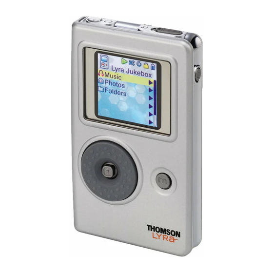 THOMSON LYRA PDP2814 QUICK START MANUAL Pdf Download ManualsLib