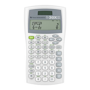 TEXAS INSTRUMENTS TI-30X B USER MANUAL Pdf Download | ManualsLib