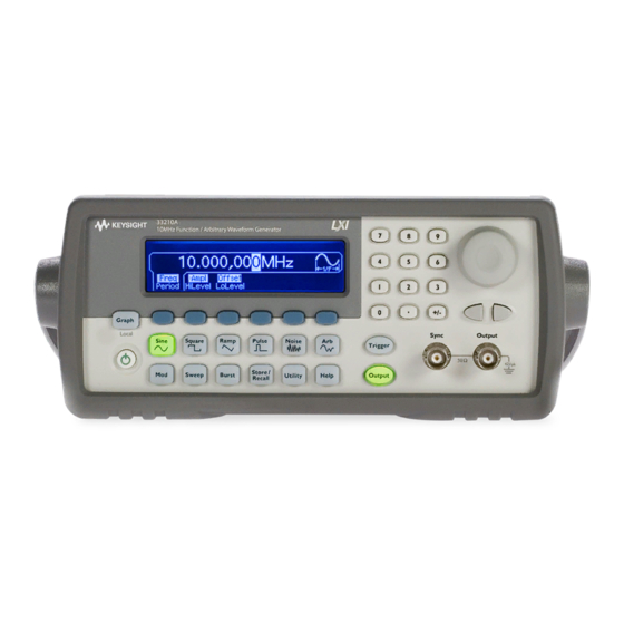 Keysight 33210A Service Manual