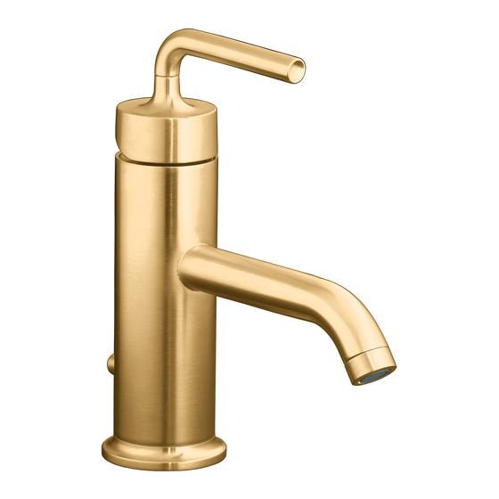 KOHLER PURIST SERIES INSTALLATION INSTRUCTIONS Pdf Download ManualsLib