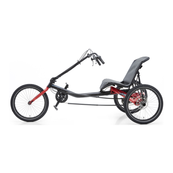 Adult recumbent trike - TRIGO UP - Hase Bikes