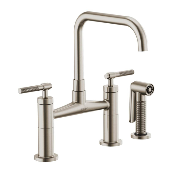 Robinet De Cuisine Brizo Litze, Bec à Arc, Fini Brilliance Stainless, Neuf