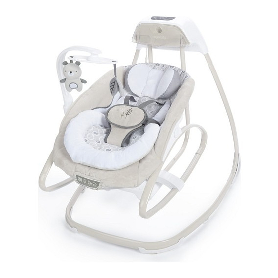 KIDS II INGENUITY SMARTSIZE GLIDING SWING & ROCKER HOLDEN 10639 MANUAL