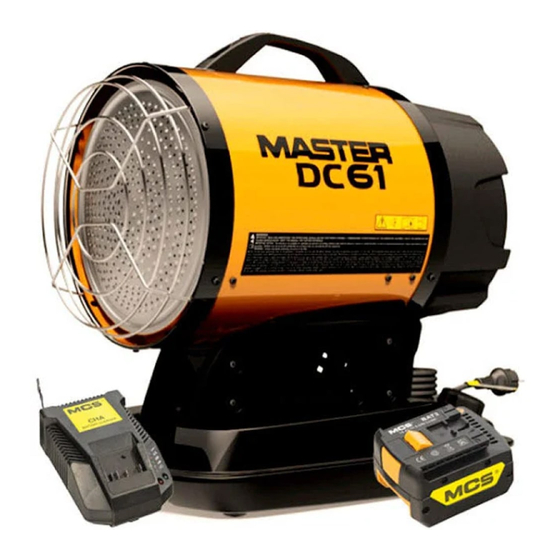 Master DC 61 User And Maintenance Book