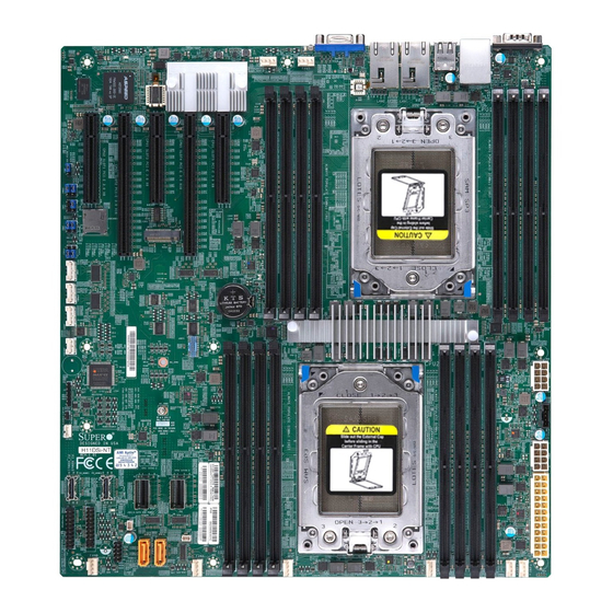 Supermicro H11DSi AMD Motherboard Manuals