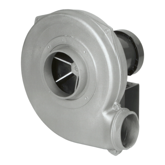 User Manuals: Cincinnati Fan HP I Series Blower