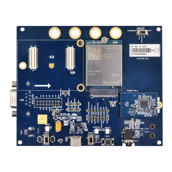Quectel M.2 EVB User Manual