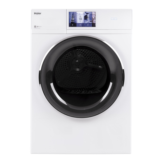 Haier QFD15 Series Electric Dryer Manuals