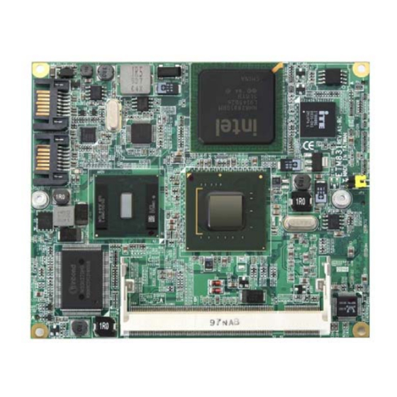 AXIOMTEK ETM831 Series Quick Installation Manual