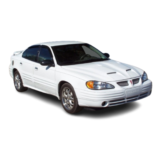 Pontiac 2002 Grand Am Owner's Manual