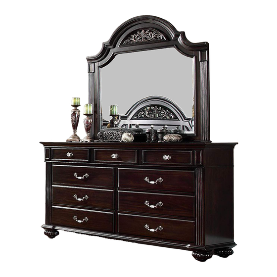 Furniture of America Syracuse CM7129D Assembly Instructions