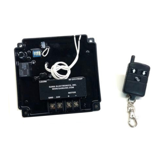 GAMA Electronics RFR24VPRWP Instruction Manual
