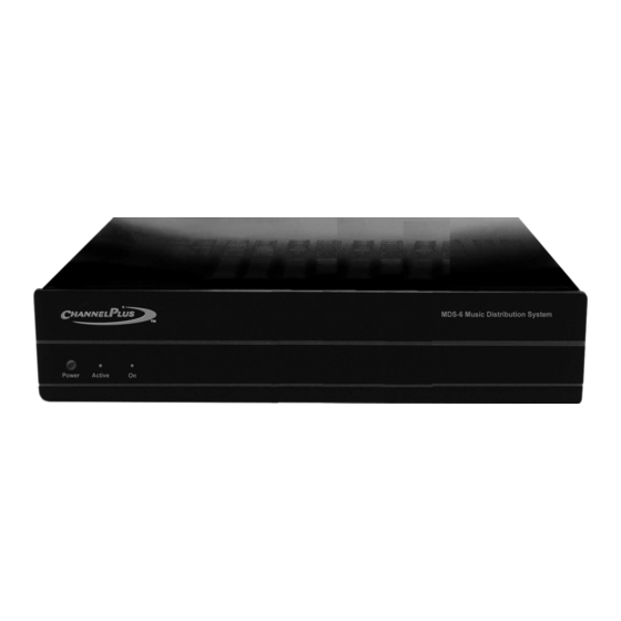 Multiplex ChannelPlus MDS-6 Manuals