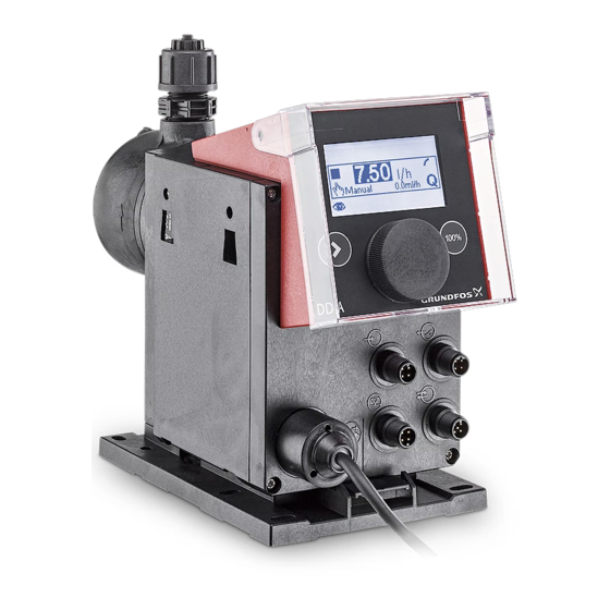 Grundfos DDA Quick Manual