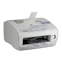 Canon FAX-L160 Reference Manual