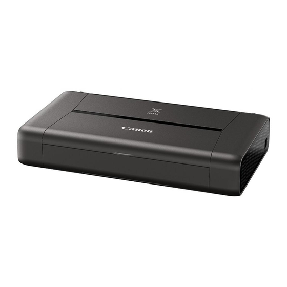 Canon PIXMA iP110 Manual