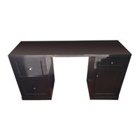 Pottery Barn LOGAN DESK Assembly Instruction Manual