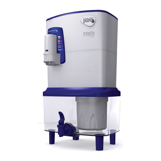 Pureit Intella 12l Instruction Manual