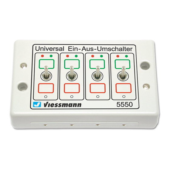 Viessmann 5550 Operating Instructions