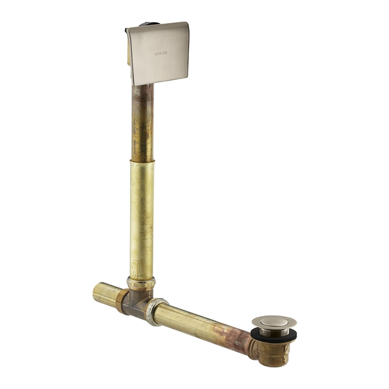 KOHLER K7147T INSTALLATION INSTRUCTIONS MANUAL Pdf Download ManualsLib