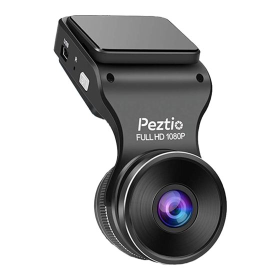 PEZTIO Full HD 1080P Dash Cam LCD Screen - Main Unit Only.