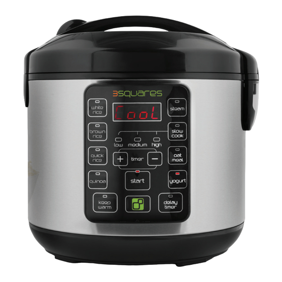 User Manual Deluxe Multi-Use Rice Cooker Multiusos  -  S3