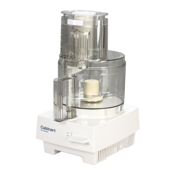 Cuisinart DLC-10SY 7-Cup Pro Classic Food Processor - White