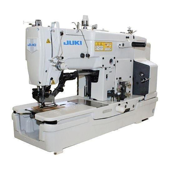 JUKI LBH-781 INSTRUCTION MANUAL Pdf Download | ManualsLib