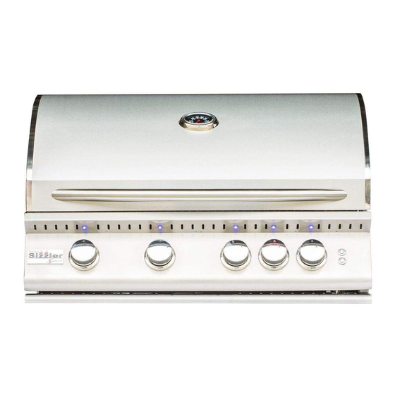 SUMMERSET SIZZLER PRO SERIES INSTALLATION INSTRUCTIONS & OWNER'S MANUAL