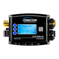 Onicon SYSTEM-40 Installation And Operation Manual