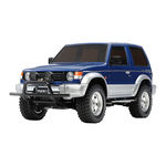 Tamiya MITSUBISHI PAJERO METALTOP WIDE BLACK METALLIC Assembly