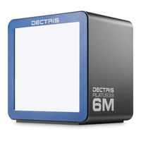 Dectris PILATUS3 S 6M-NSRRC Technical Specifications And Operating Procedure