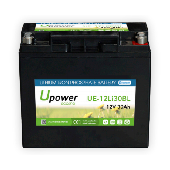 Master Battery UPOWER Ecoline UE-12Li30BL Quick Start Manual