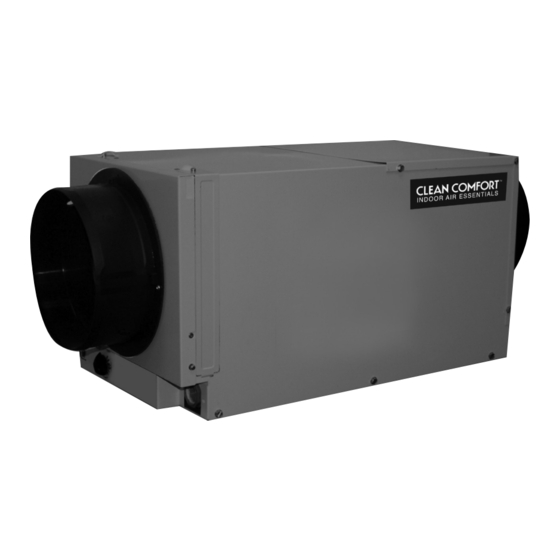 CLEAN COMFORT DV070 INSTALLATION AND OPERATION MANUAL Pdf Download