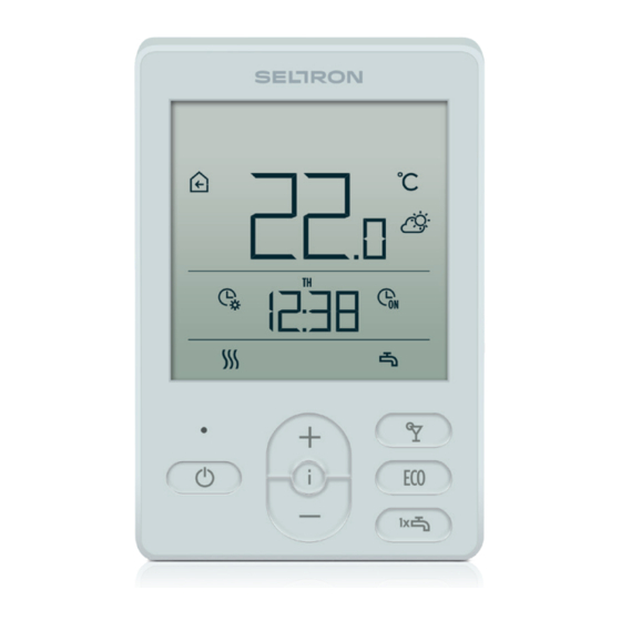 Seltron RCD1 Manual