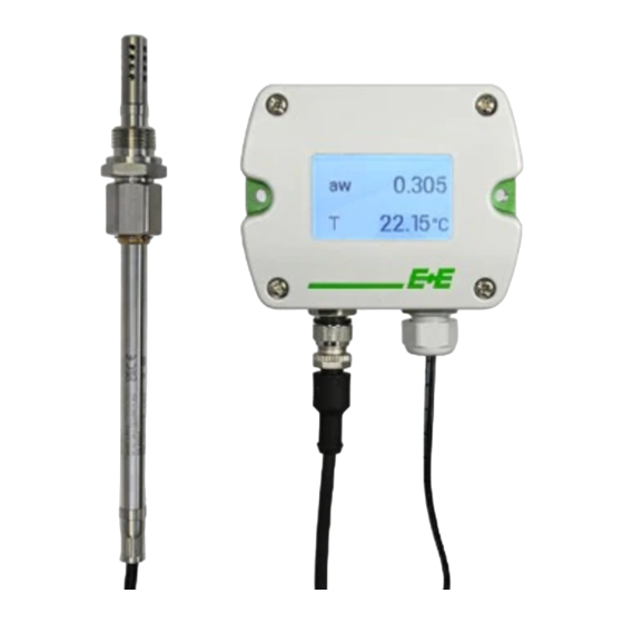 E+E Elektronik Modbus MOP301 User Manual